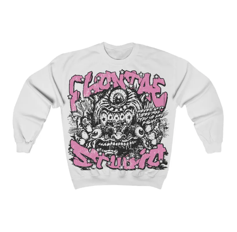 Orchid 4s Flontae Crewneck Sweatshirt Seems Fair Graphic sold by Flontae Clothing