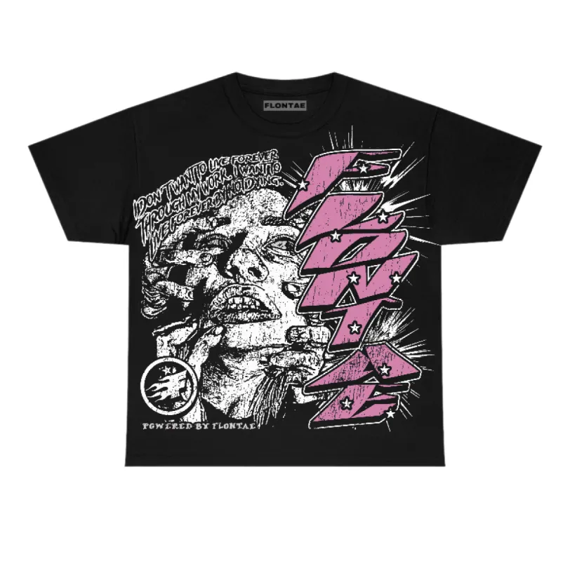 ☆FREEDOM☆ Overfit Back Printed T-Shirt Black Red PH24SMTS0 Air Jordan Graphic T-Shirt 'Black Red' FB7462-010