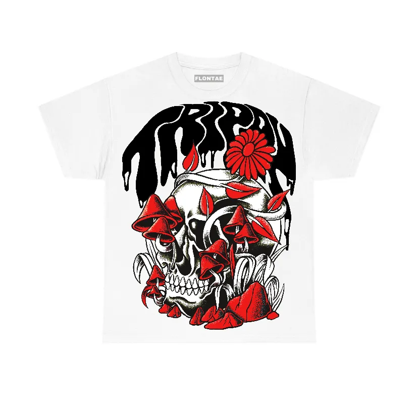 Bred Velvet 11s Flontae T-Shirt Trippin Graphic sold by Flontae Clothing product image thumbnail 2