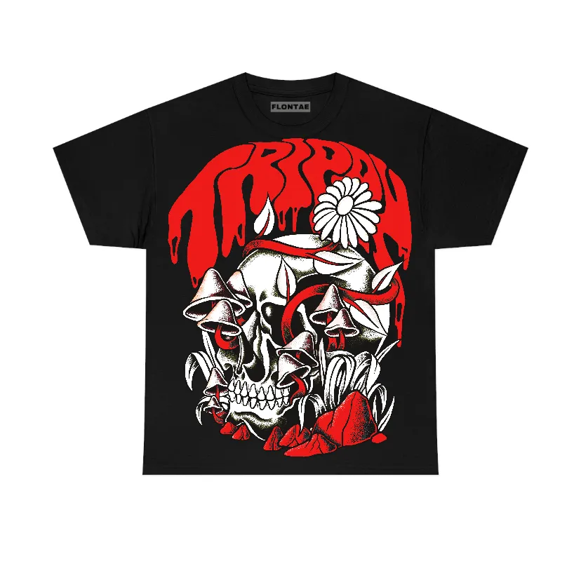 Bred Velvet 11s Flontae T-Shirt Trippin Graphic sold by Flontae Clothing