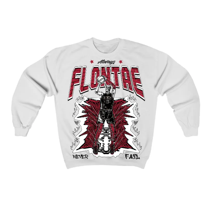 Black Toe 14s Flontae Crewneck Sweatshirt Never Fail Graphic sold by Flontae Clothing