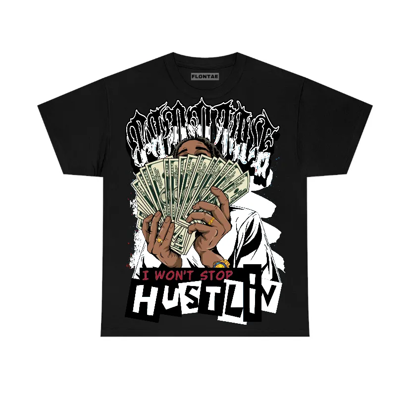 Black Toe 14s Flontae T-Shirt Hustlin Graphic sold by Flontae Clothing product image thumbnail 2