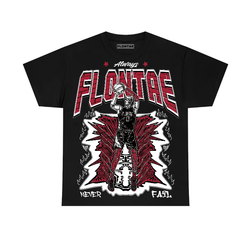 Black Toe 14s Flontae T-Shirt Never Fail Graphic sold by Flontae Clothing product image thumbnail 2