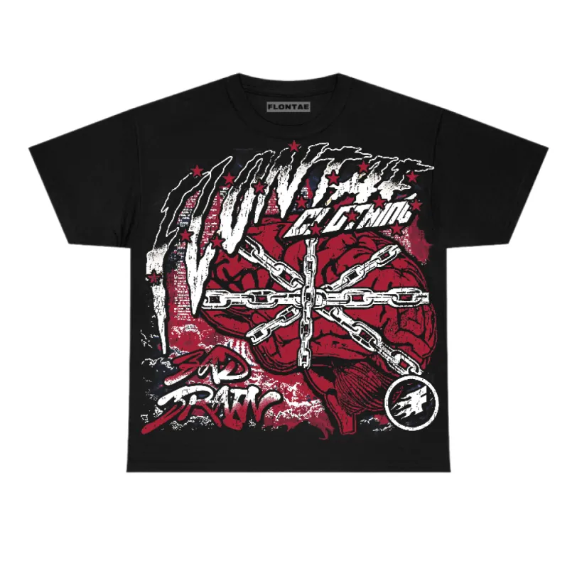 Black Toe 14s Flontae T-Shirt Bad Brain Graphic sold by Flontae Clothing