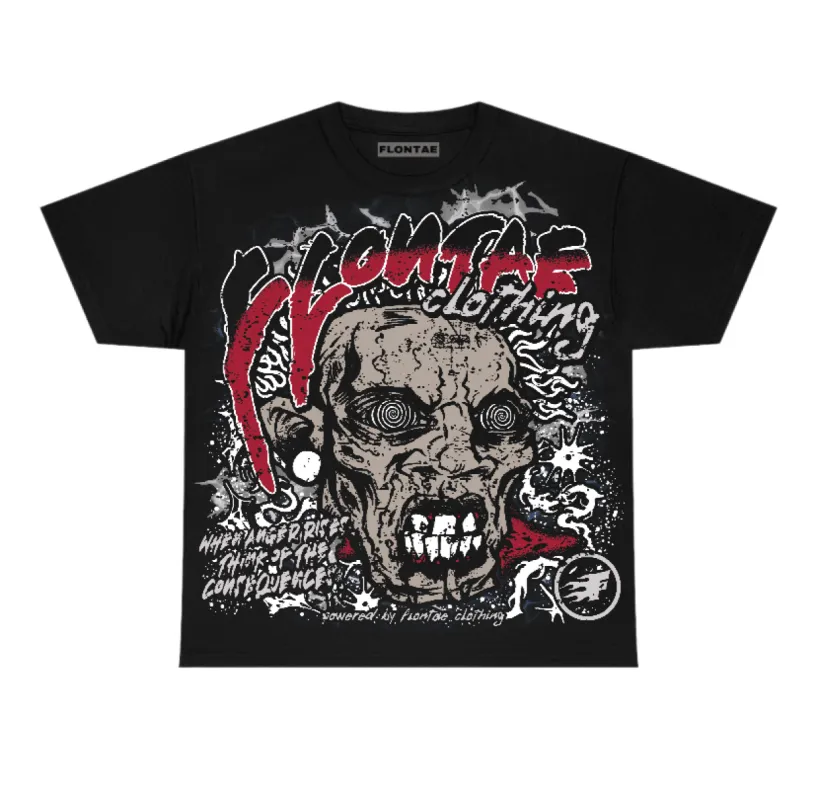 Black Toe 14s Flontae T-Shirt Consequences Graphic sold by Flontae Clothing