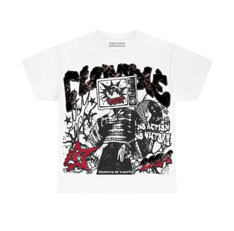 Black Toe 14s Flontae T-Shirt No Victory Graphic sold by Flontae Clothing