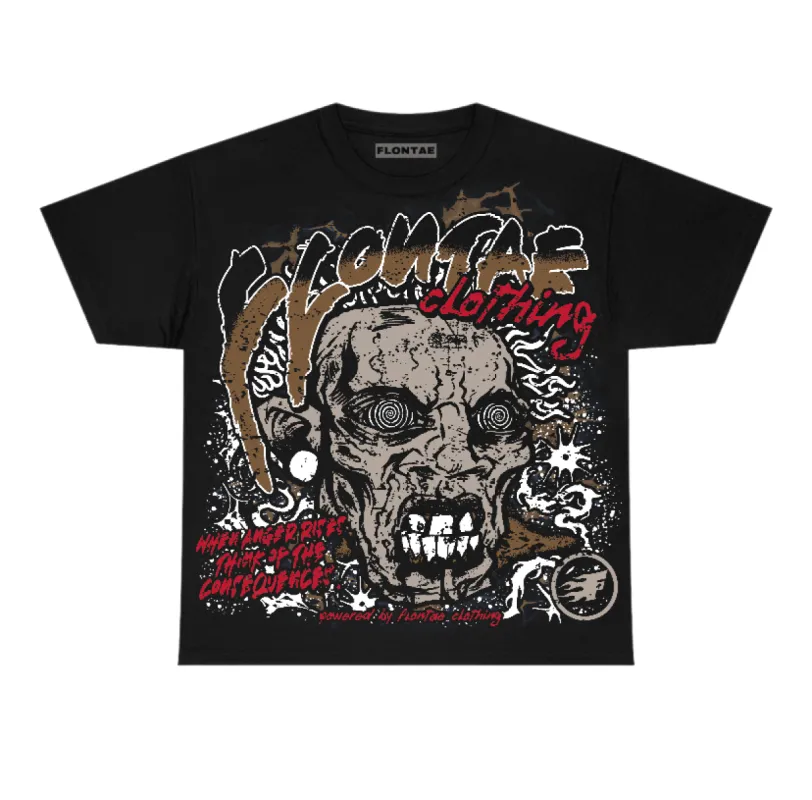 Olive 9s Flontae T-Shirt Consequences Graphic sold by Flontae Clothing