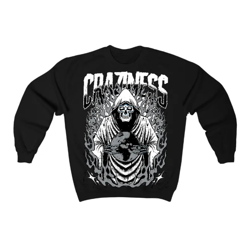 Fear 4s Flontae Crewneck Sweatshirt Craziness Graphic sold by Flontae Clothing