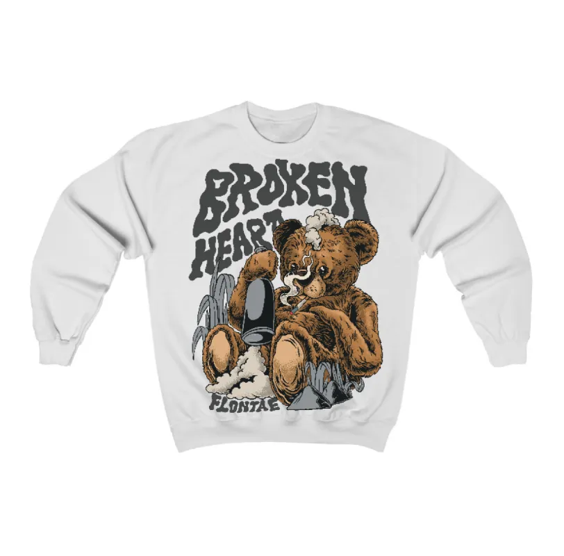 Fear 4s Flontae Sweatshirt Broken Heart Graphic sold by Flontae Clothing