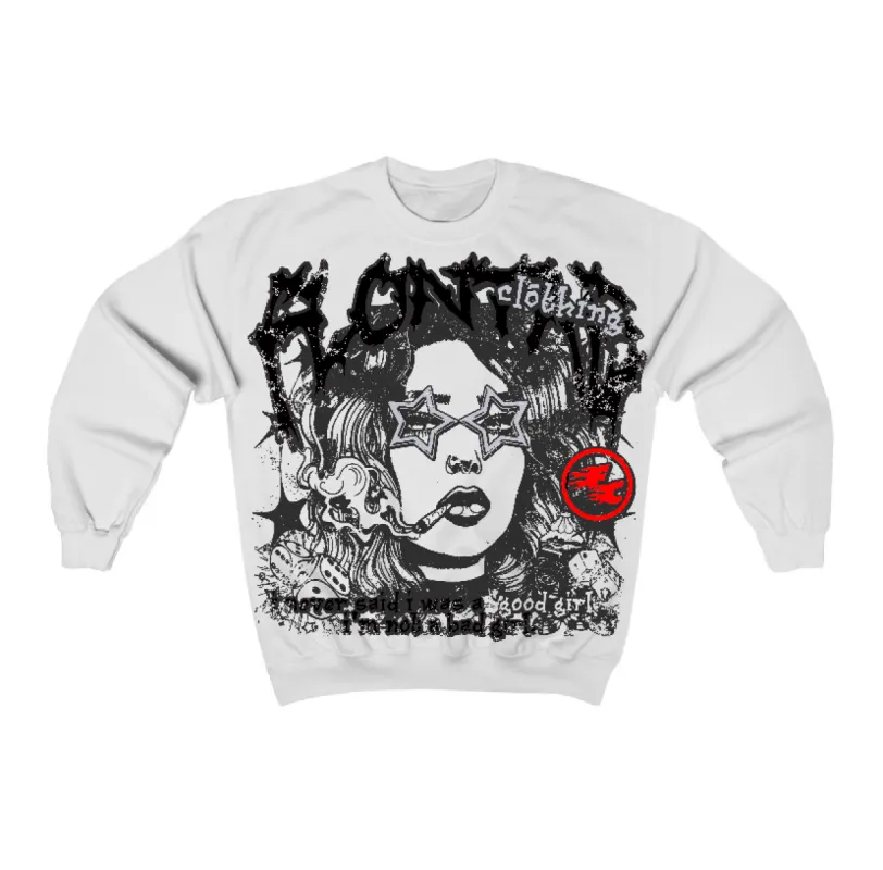 Black Cement 3s Flontae Crewneck Sweatshirt Keep Quiet Graphic sold by Flontae Clothing