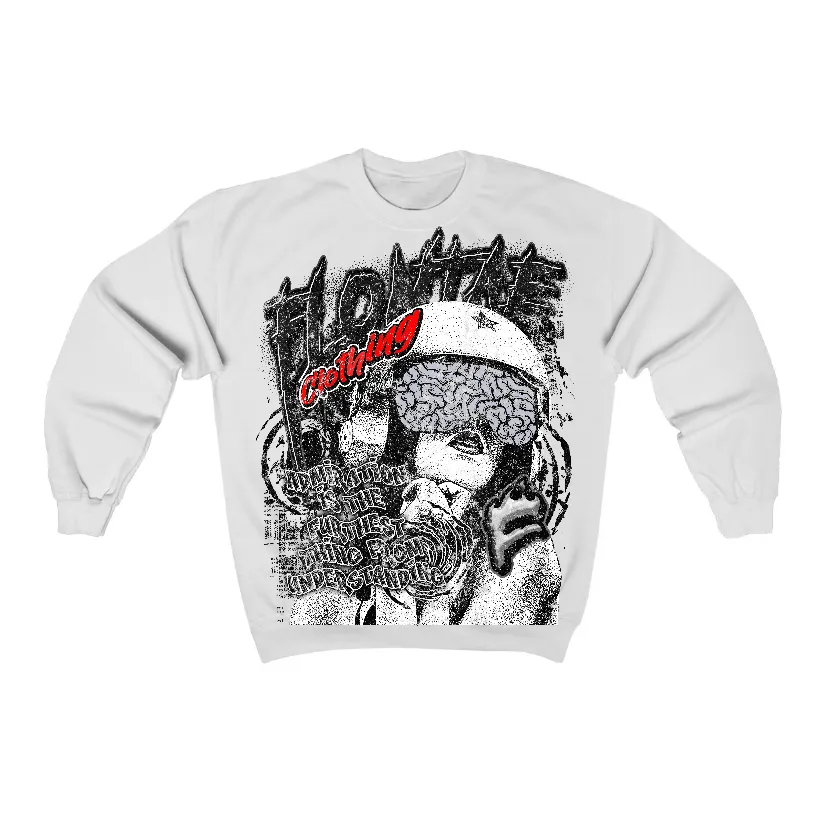 Black Cement 3s Flontae Crewneck Sweatshirt Understand Graphic sold by Flontae Clothing