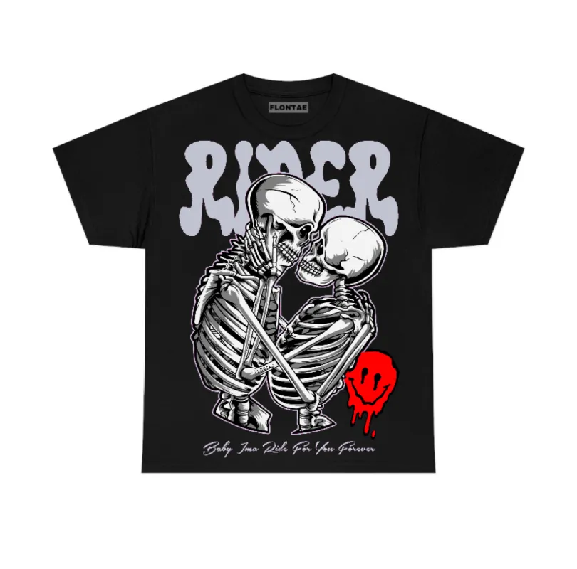 Black Cement 3s Flontae T-Shirt Rider Graphic sold by Flontae Clothing