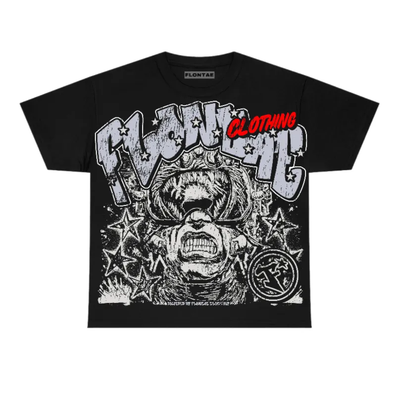 Black Cement 3s Flontae T-Shirt No Composure Graphic sold by Flontae Clothing
