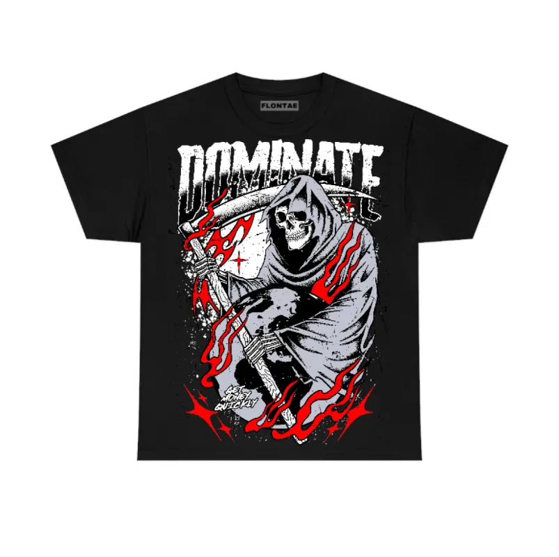 Black Cement 3s Flontae T-Shirt Dominate Graphic sold by Flontae Clothing