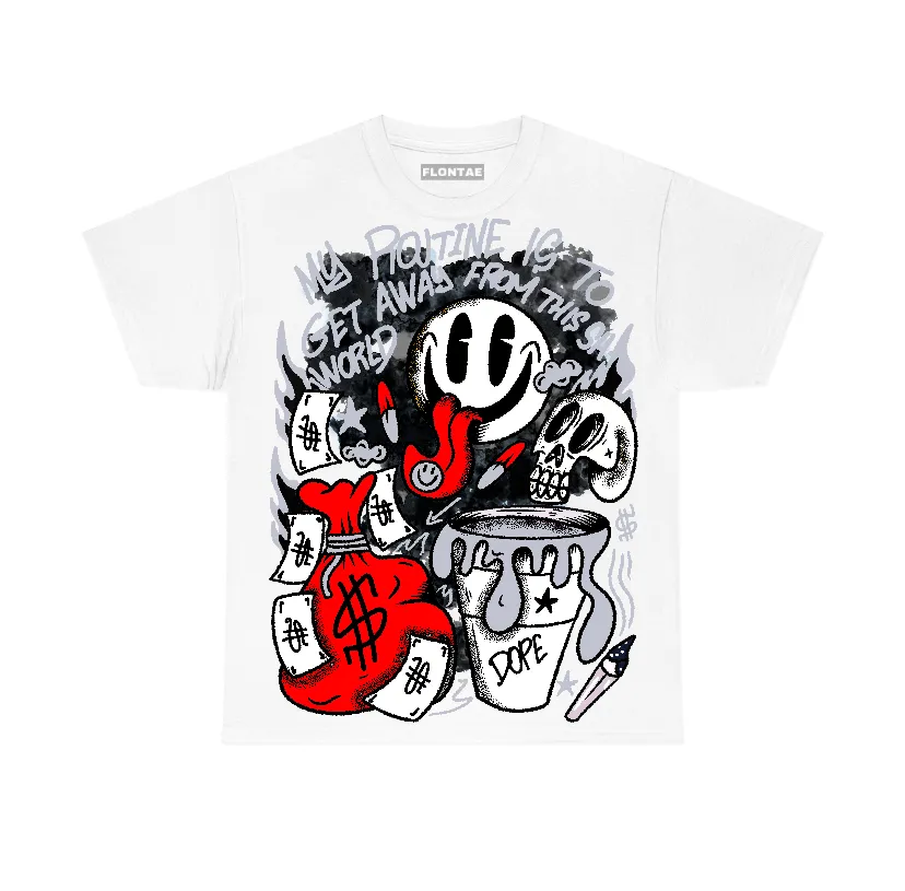 Black Cement 3s Flontae T-Shirt Stay Out Graphic sold by Flontae Clothing product image thumbnail 2