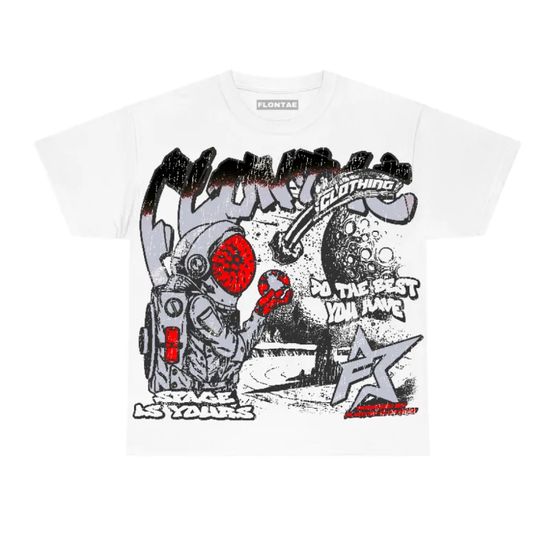 Black Cement 3s Flontae T-Shirt Space Is Yours Graphic sold by Flontae Clothing