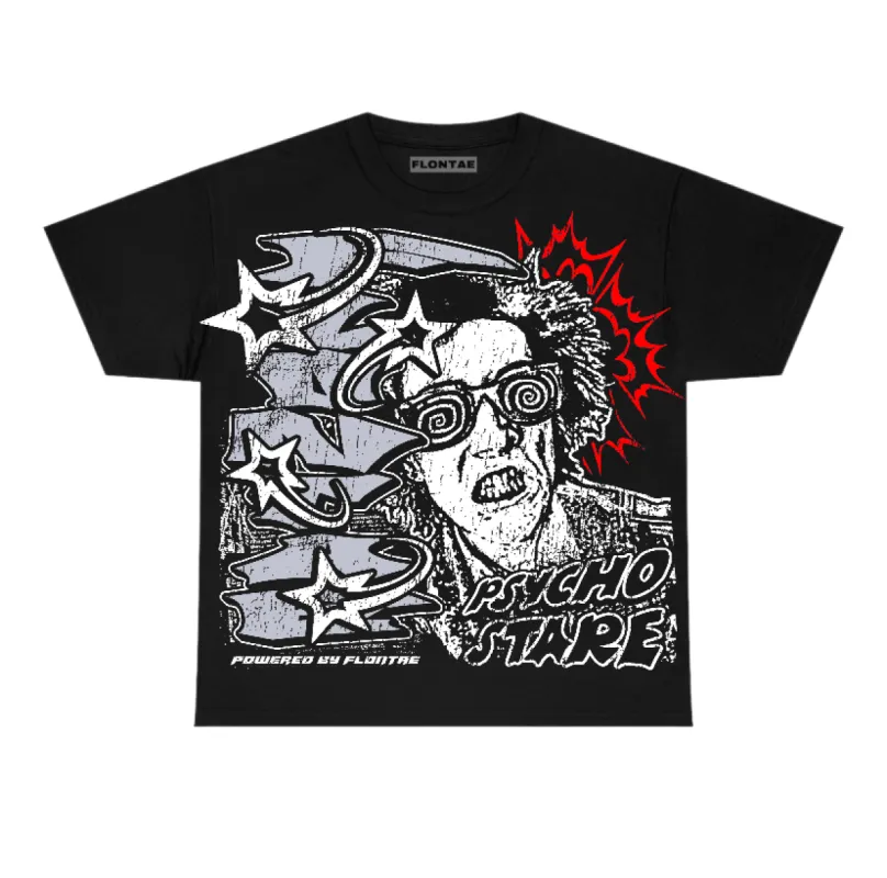Black Cement 3s Flontae T-Shirt Stare Graphic sold by Flontae Clothing