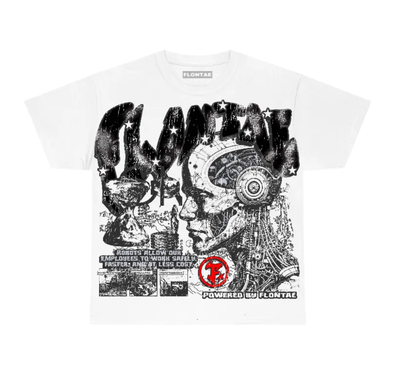 Black Cement 3s Flontae T-Shirt Smartness Graphic sold by Flontae Clothing