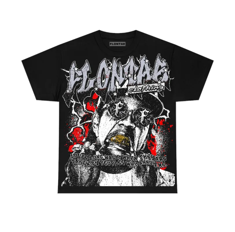 Black Cement 3s Flontae T-Shirt Annoy Graphic sold by Flontae Clothing