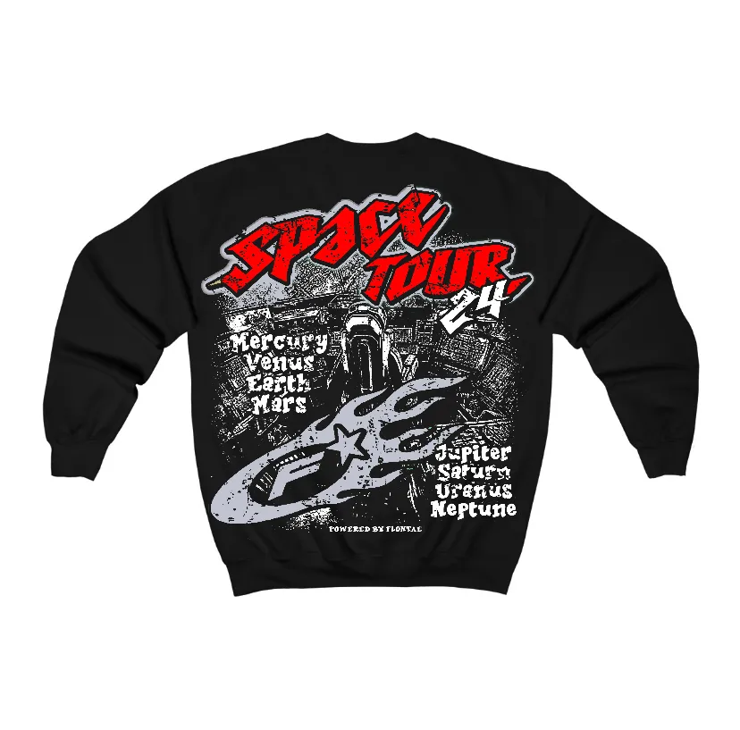Black Cement 3s Flontae Crewneck Sweatshirt Get Around Graphic sold by Flontae Clothing product image thumbnail 2