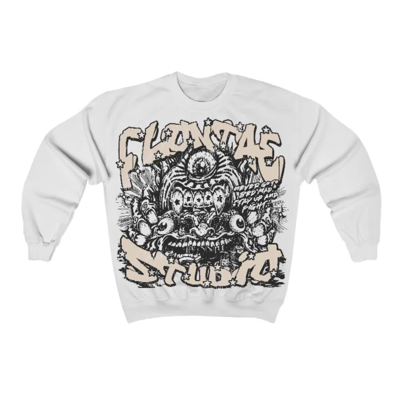 Reverse Metallic 5s Flontae Crewneck Sweatshirt Seems Fair Graphic sold by Flontae Clothing