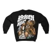 Reverse Metallic 5s Flontae Sweatshirt Broken Heart Graphic sold by Flontae Clothing