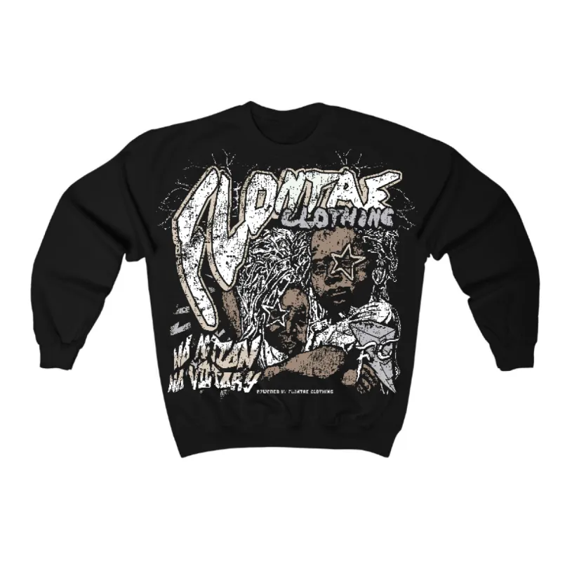 Reverse Metallic 5s Flontae Crewneck Sweatshirt No Action Graphic sold by Flontae Clothing