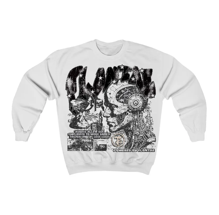 Reverse Metallic 5s Flontae Crewneck Sweatshirt Smartness Graphic sold by Flontae Clothing