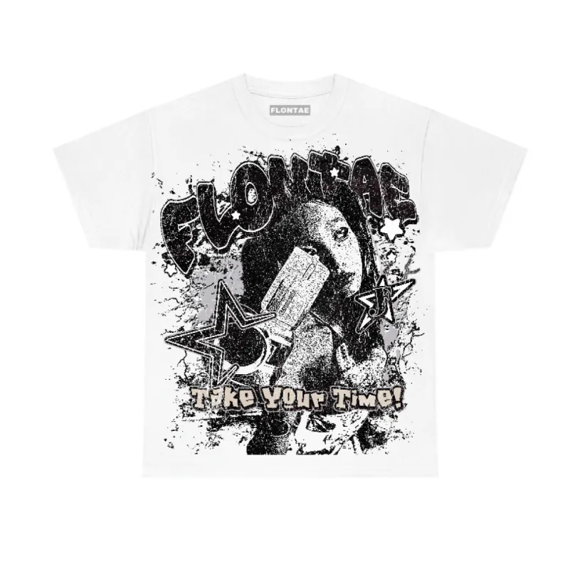 Reverse Metallic 5s Flontae T-Shirt Be Patient Graphic sold by Flontae Clothing