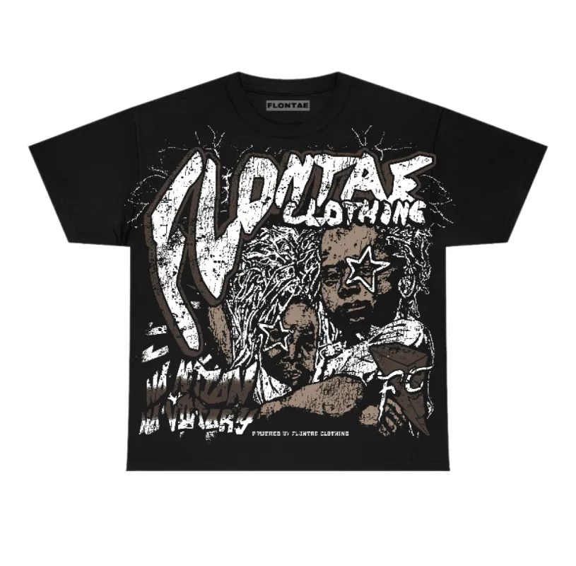 Baroque Brown 12s Flontae T-Shirt No Action Graphic sold by Flontae Clothing