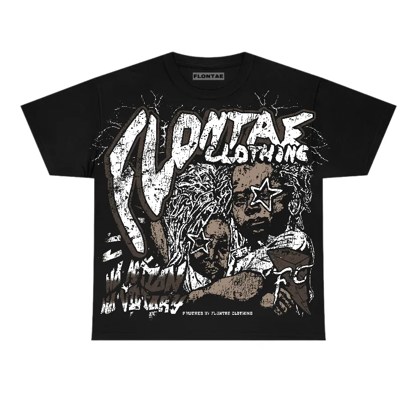 Baroque Brown 12s Flontae T-Shirt No Action Graphic sold by Flontae Clothing