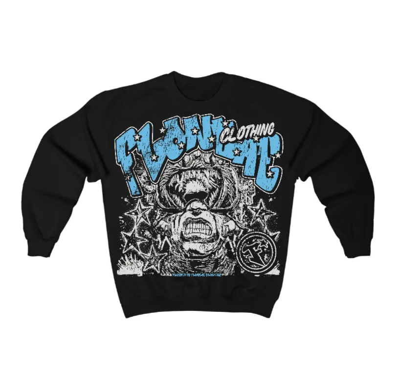 Legend Blue 11s Flontae Crewneck Sweatshirt No Composure Graphic sold by Flontae Clothing