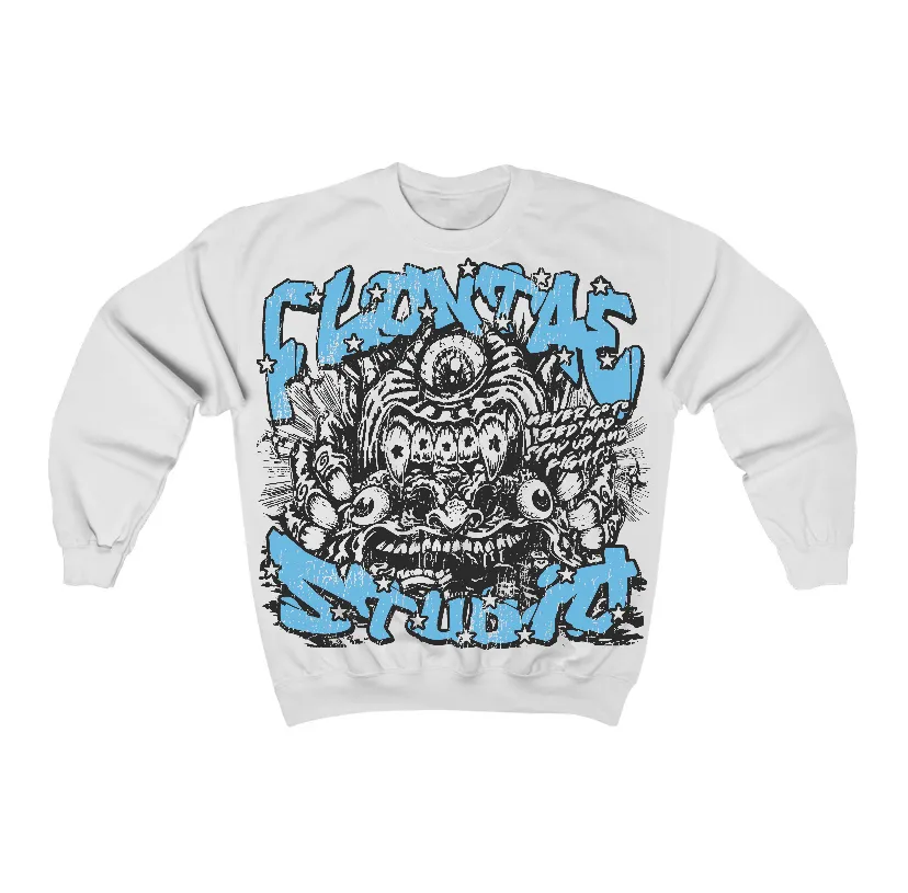 Legend Blue 11s Flontae Crewneck Sweatshirt Seems Fair Graphic sold by Flontae Clothing
