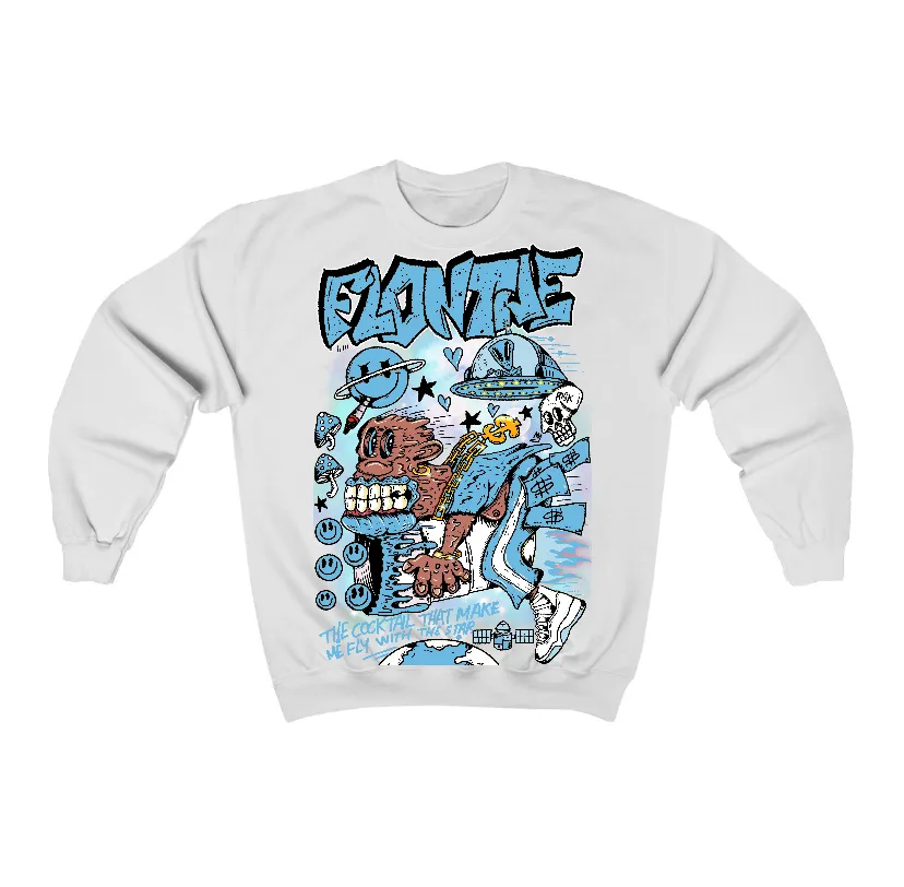 Legend Blue 11s Flontae Crewneck Sweatshirt I Believe Graphic sold by Flontae Clothing