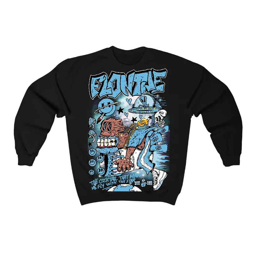 Legend Blue 11s Flontae Crewneck Sweatshirt I Believe Graphic sold by Flontae Clothing product image thumbnail 2