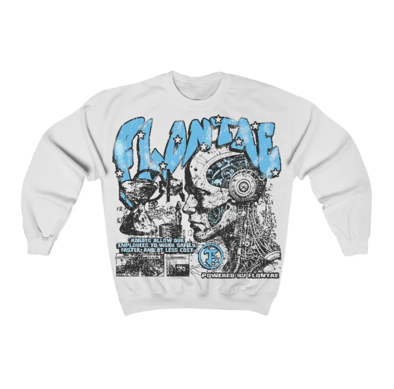 Legend Blue 11s Flontae Sweatshirt Smartness Graphic sold by Flontae Clothing