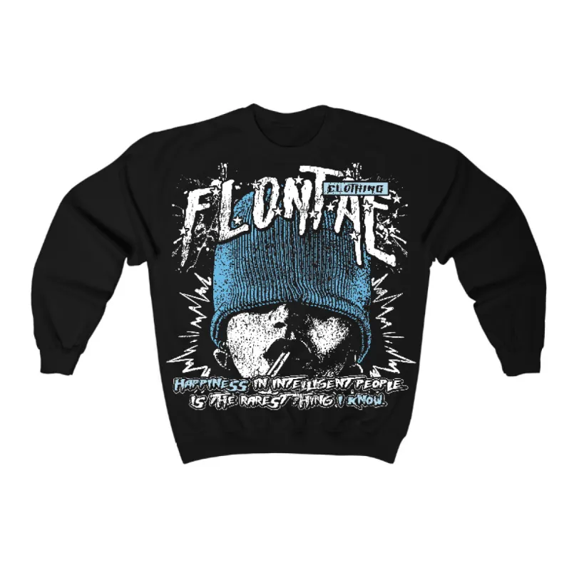 Legend Blue 11s Flontae Crewneck Sweatshirt Furious Graphic sold by Flontae Clothing