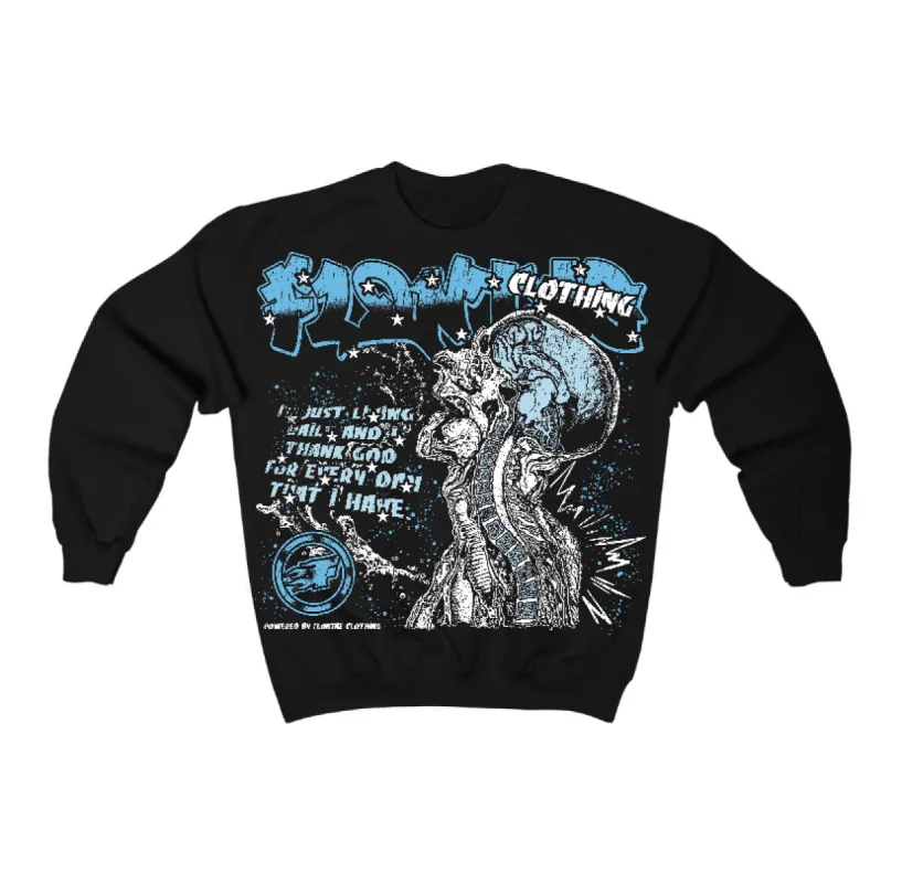 Legend Blue 11s Flontae Crewneck Sweatshirt Not Losing Graphic sold by Flontae Clothing