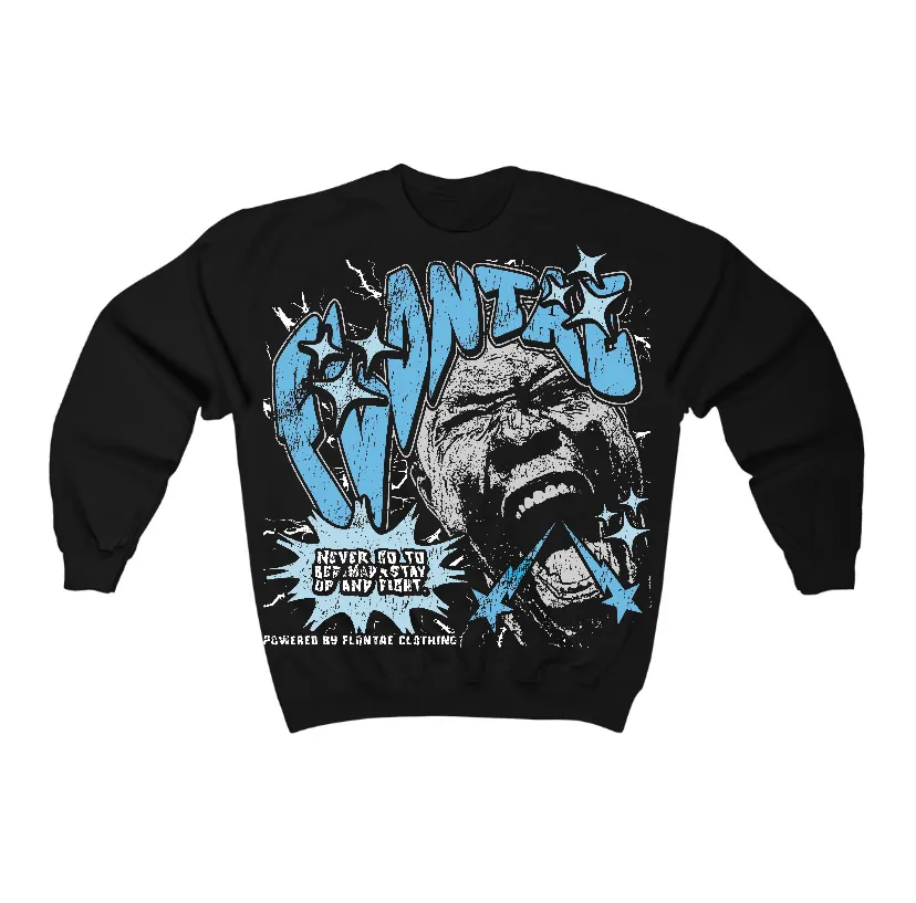 Legend Blue 11s Flontae Crewneck Sweatshirt Never Quit Graphic sold by Flontae Clothing