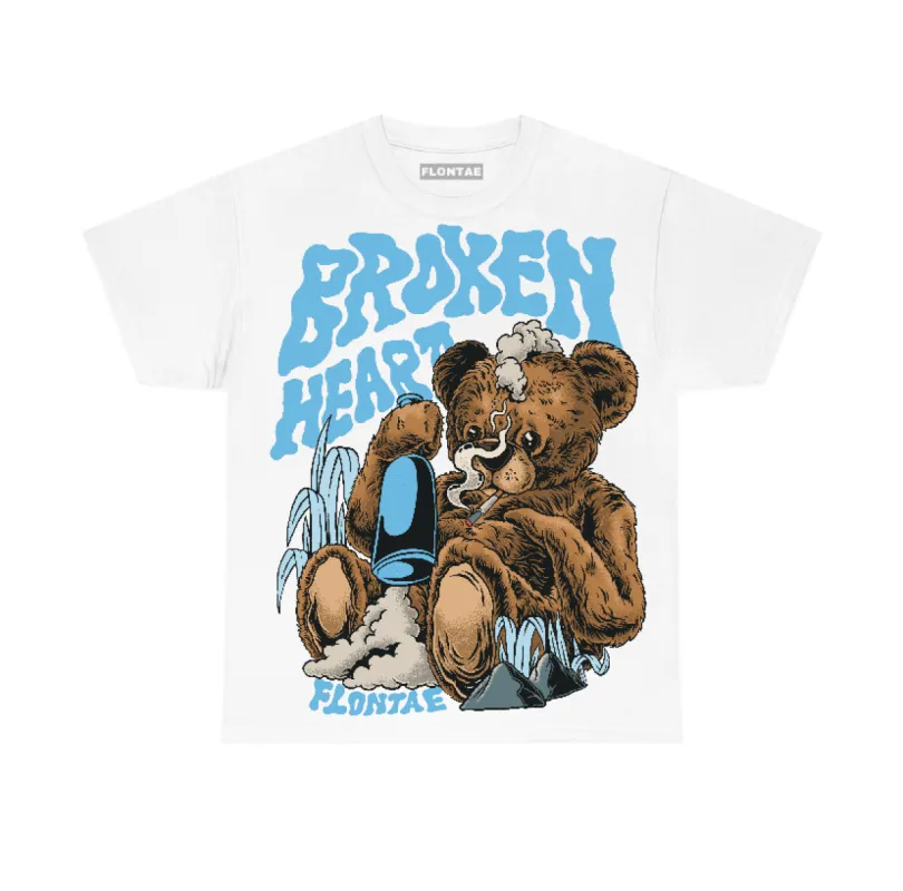 Legend Blue 11s Flontae T-Shirt Broken Heart Graphic sold by Flontae Clothing