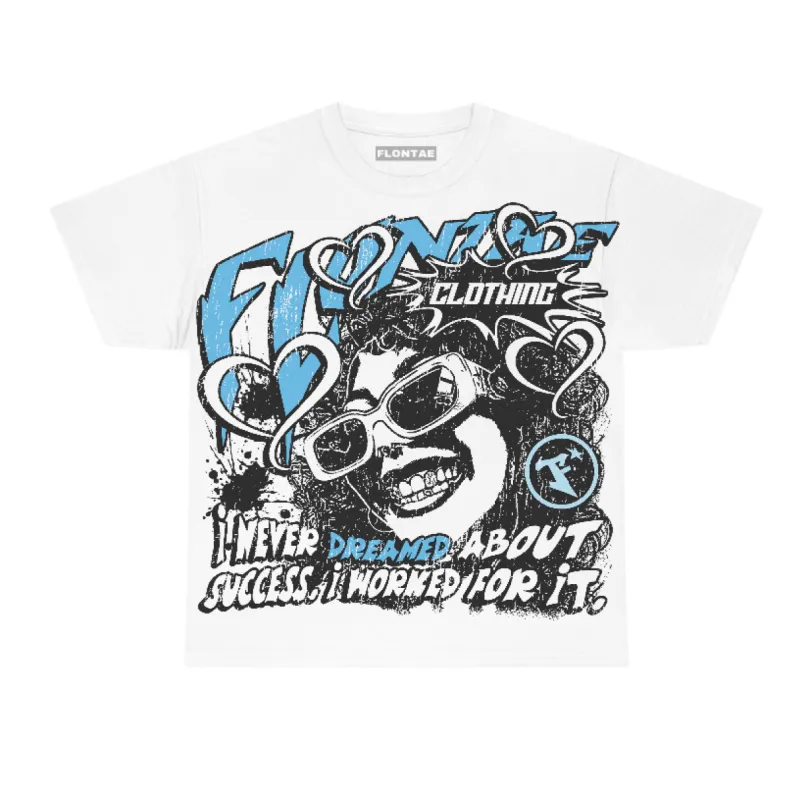 Legend Blue 11s Flontae T-Shirt Never Dream Graphic sold by Flontae Clothing