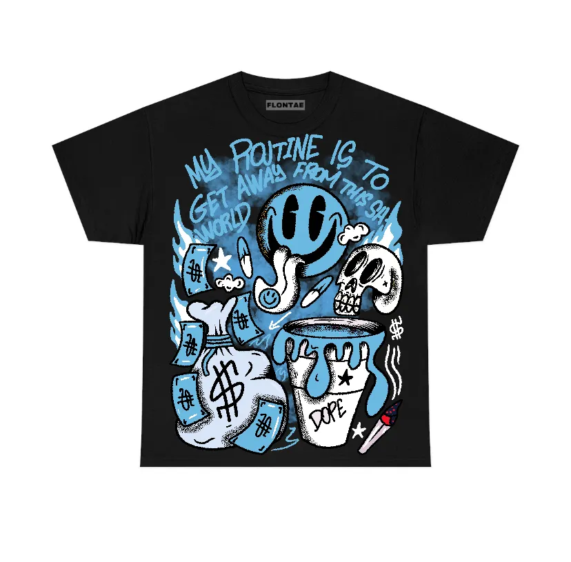 Legend Blue 11s Flontae T-Shirt Stay Out Graphic sold by Flontae Clothing product image thumbnail 2