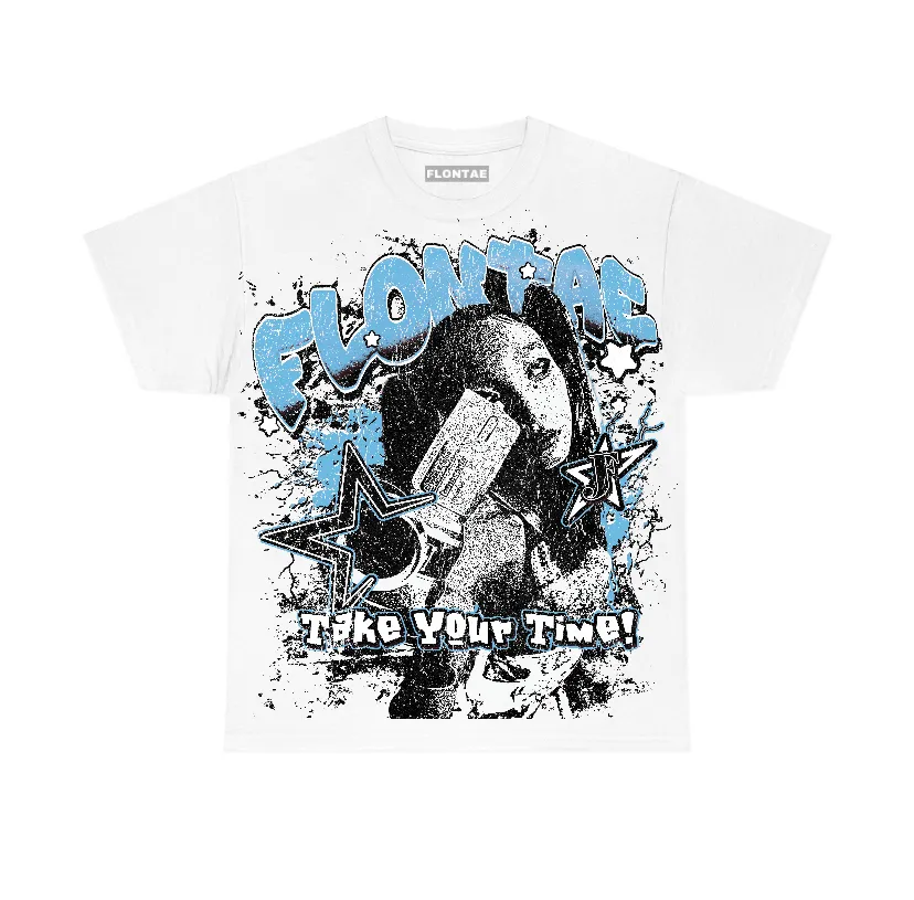 Legend Blue 11s Flontae T-Shirt Be Patient Graphic sold by Flontae Clothing