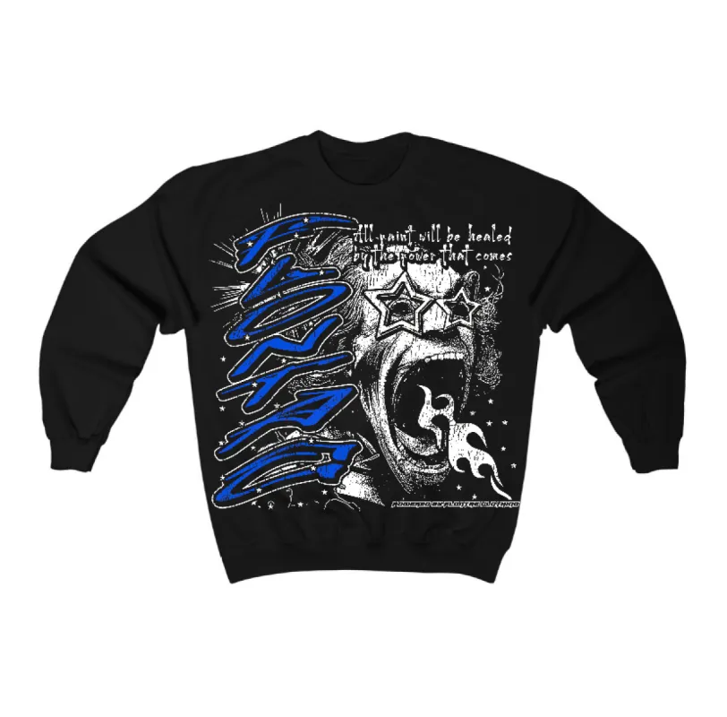 Blueberry 12s Flontae Crewneck Sweatshirt Wonder Graphic sold by Flontae Clothing