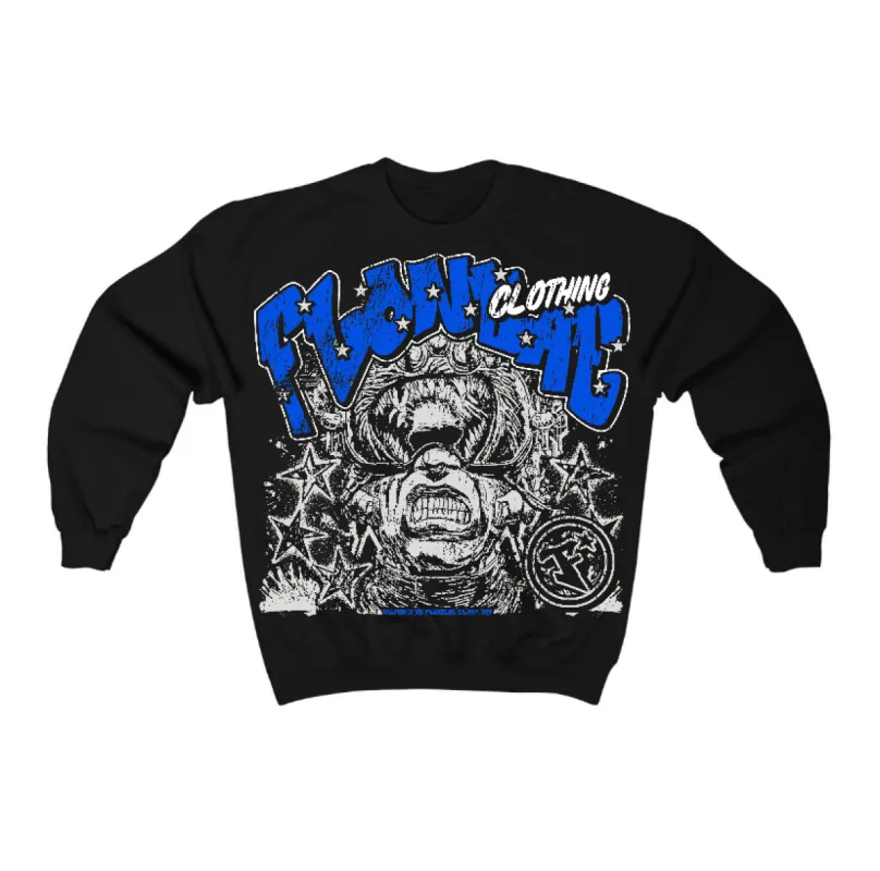 Blueberry 12s Flontae Crewneck Sweatshirt No Composure Graphic sold by Flontae Clothing