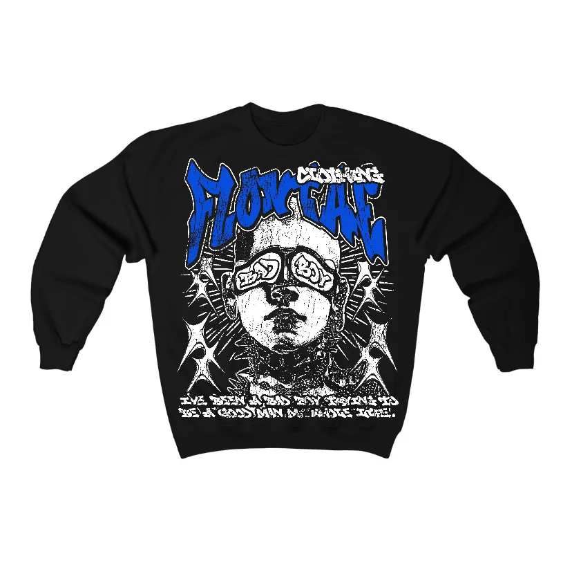 Blueberry 12s Flontae Crewneck Sweatshirt Be Good Graphic sold by Flontae Clothing