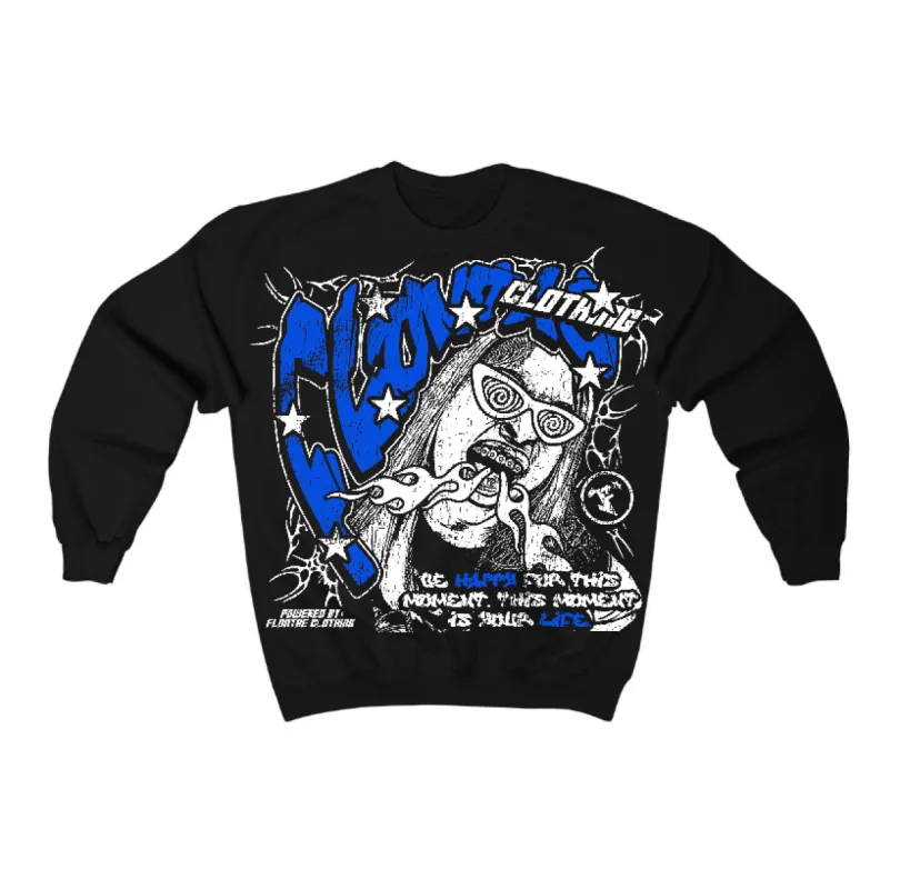 Blueberry 12s Flontae Crewneck Sweatshirt Losing It Graphic sold by Flontae Clothing