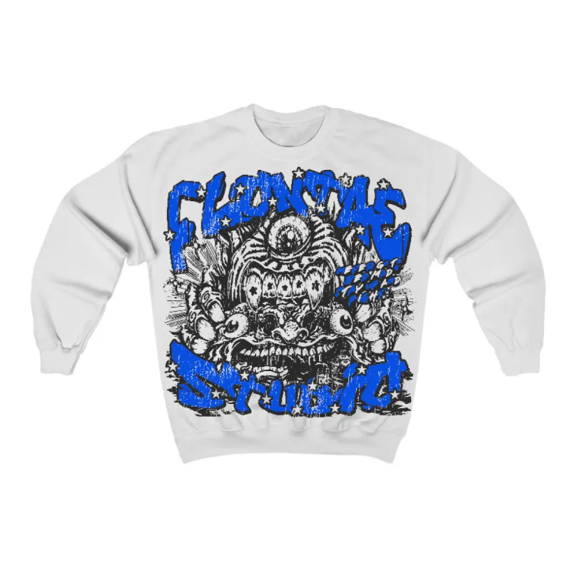 Blueberry 12s Flontae Sweatshirt Seems Fair Graphic sold by Flontae Clothing