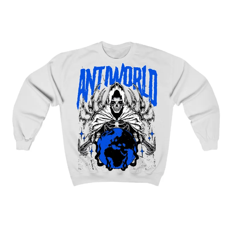 Blueberry 12s Flontae Crewneck Sweatshirt Lonely Graphic sold by Flontae Clothing