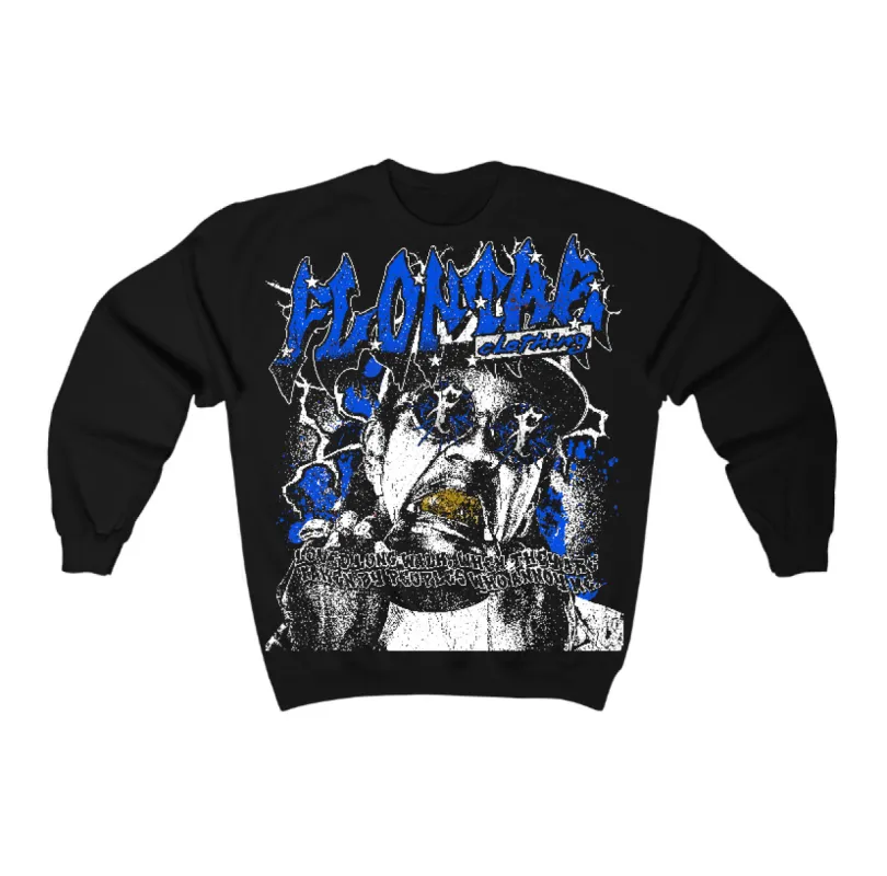 Blueberry 12s Flontae Crewneck Sweatshirt Annoy Graphic sold by Flontae Clothing